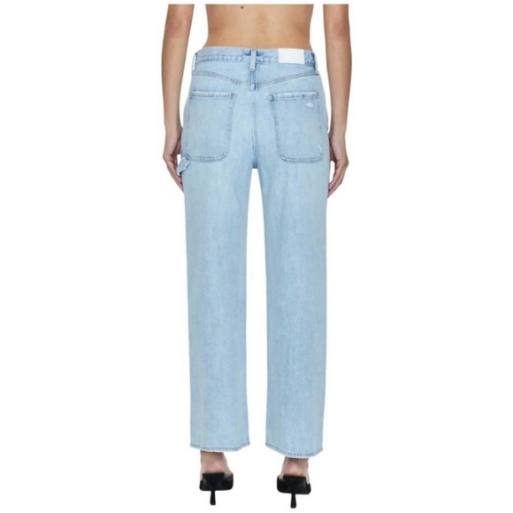 PISTOLA bobbie ankle mid rise loose carpenter jeans - Picture 2 of 9